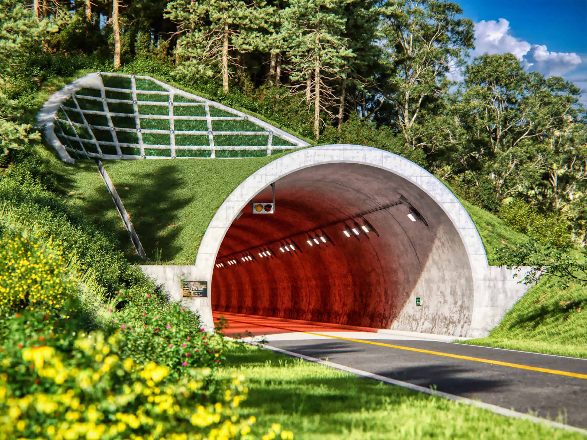 土木パース トンネルデザイン